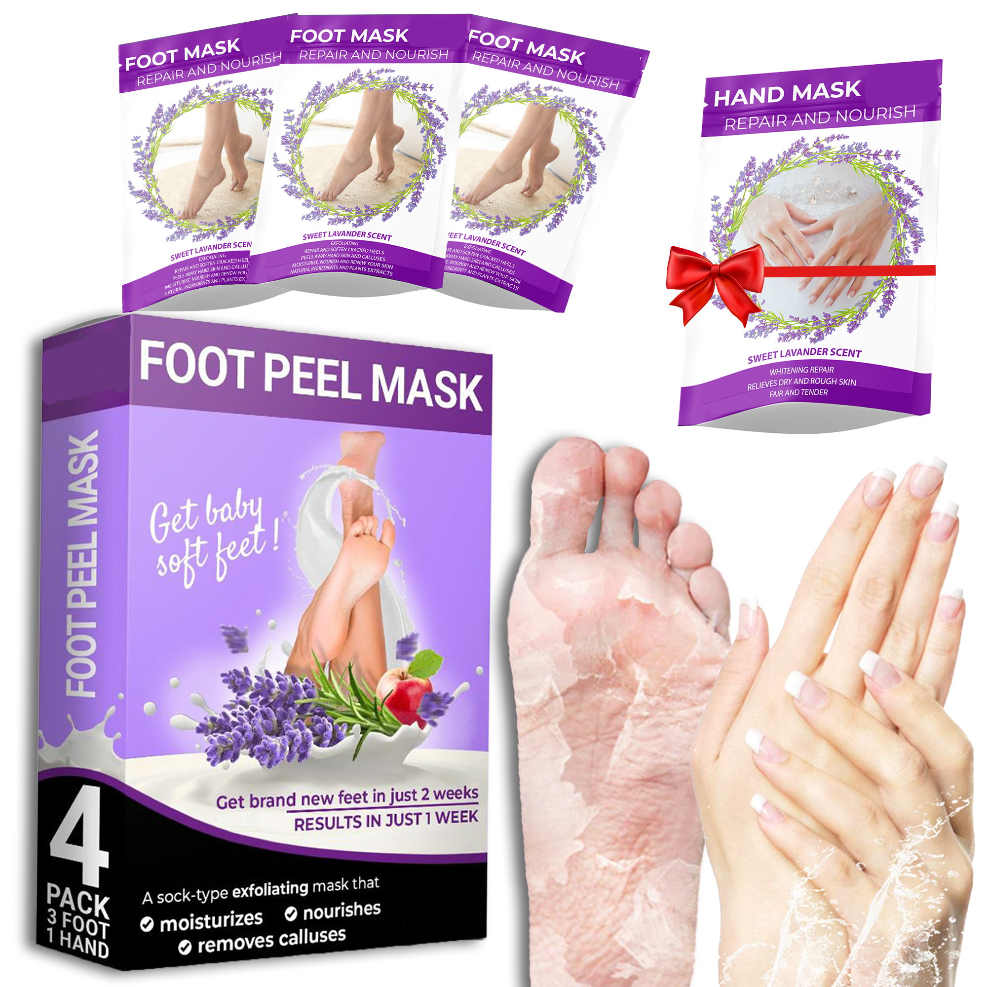 How to Use a Foot Mask for Softer Feet