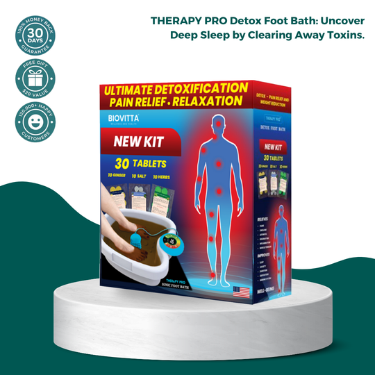 Therapy Pro™  Ionic foot Bath - (SleepWave Detox)