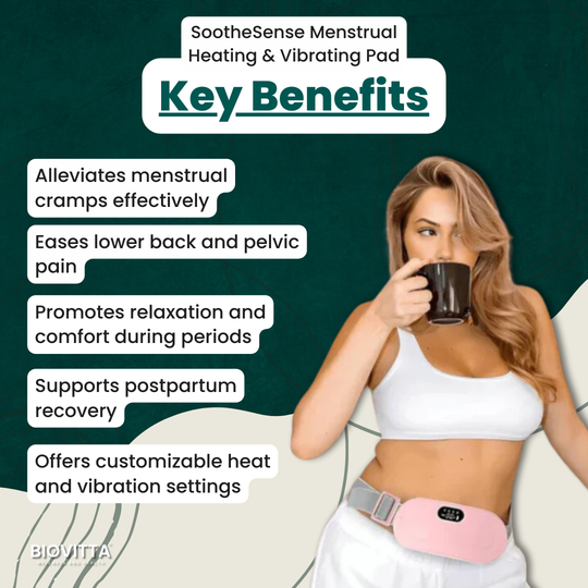 SootheSense Menstrual Heating & Vibrating Pad