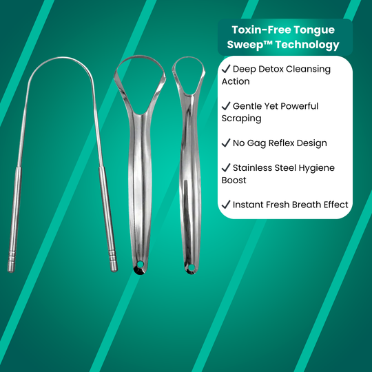 ToxiClean™ Tongue Scraper