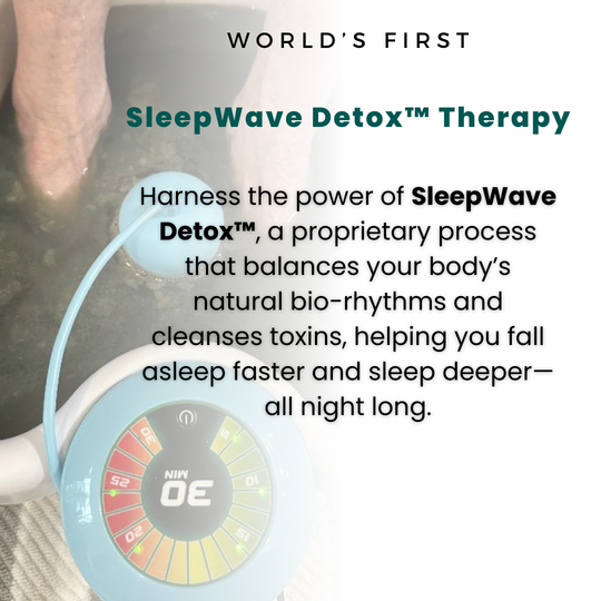 Therapy Pro™  Ionic foot Bath - (SleepWave Detox)