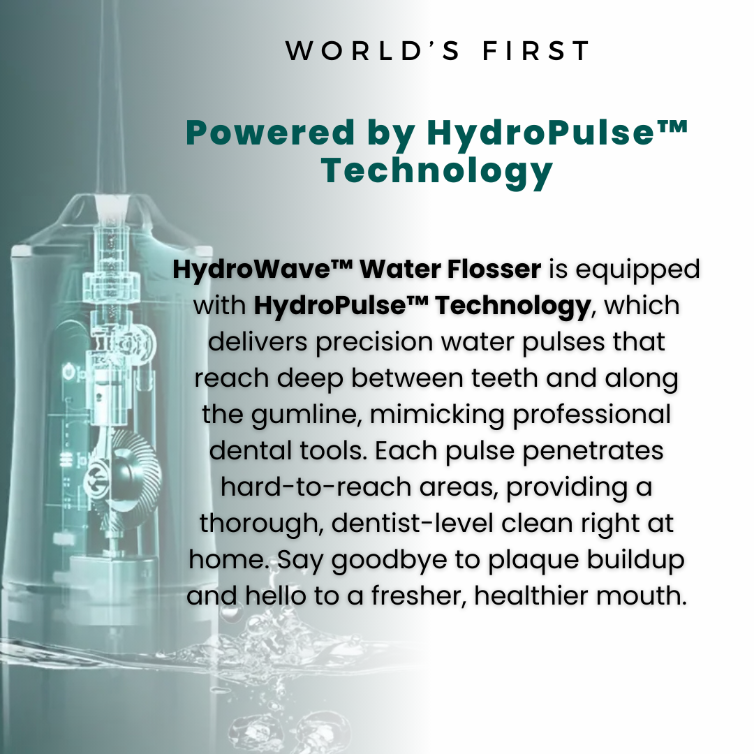 HydroWave™ Water Flosser