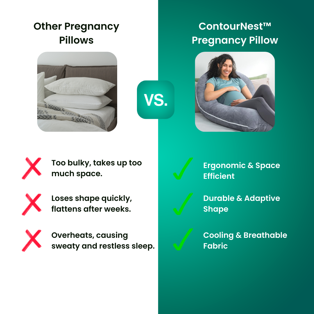 ContourNest™ Pregnancy Pillow