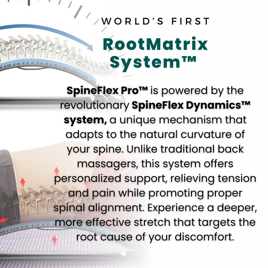 SpineFlex Pro™ Lower Back Massager