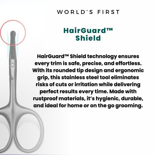 HairGuard™ Nose Hair Scissors