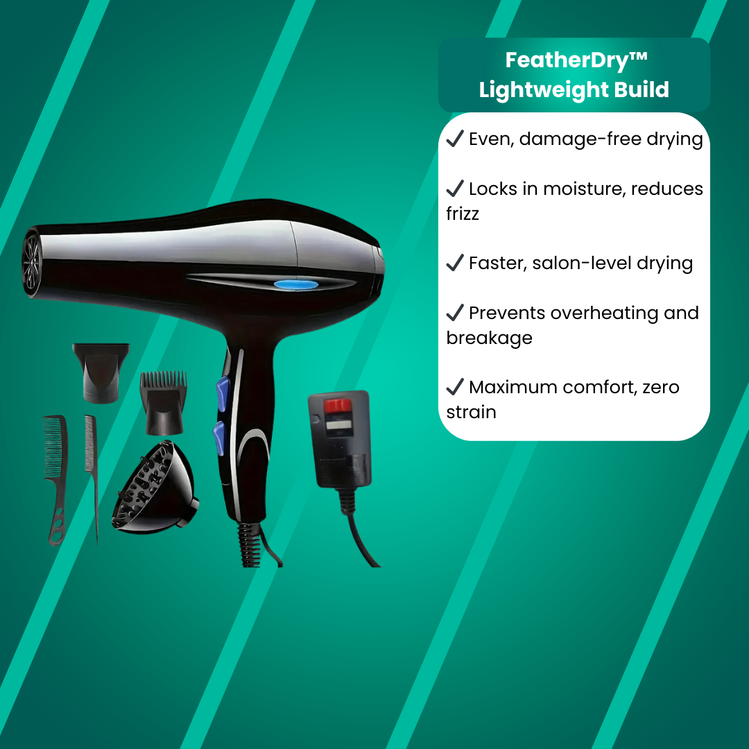 FeatherDry™ Hair Dryer