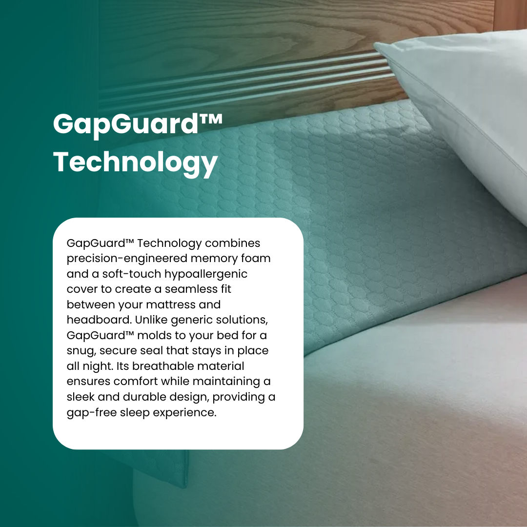 GapGuard ™ Bed Wedge Pillow