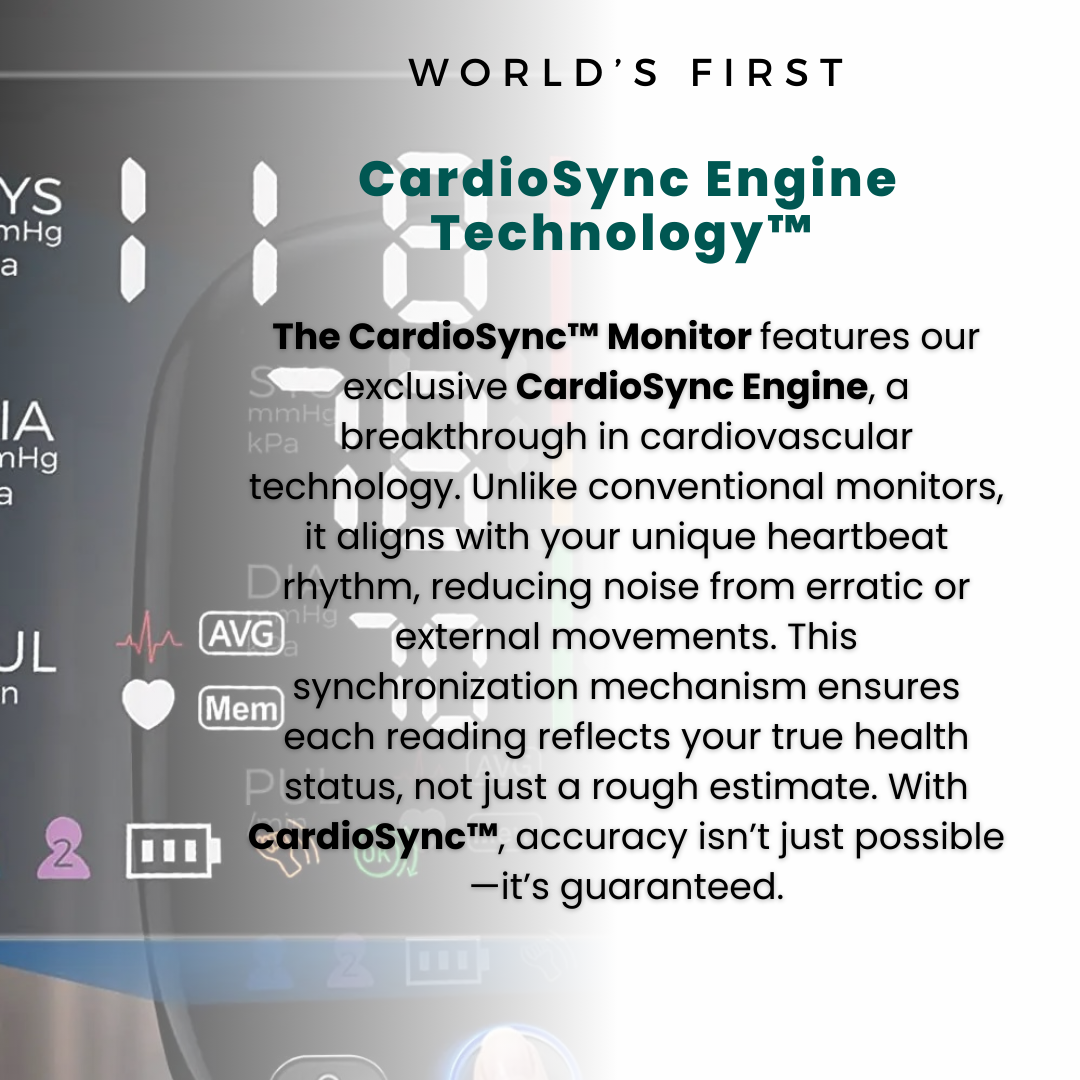 CardioSync™ Blood Pressure Monitor