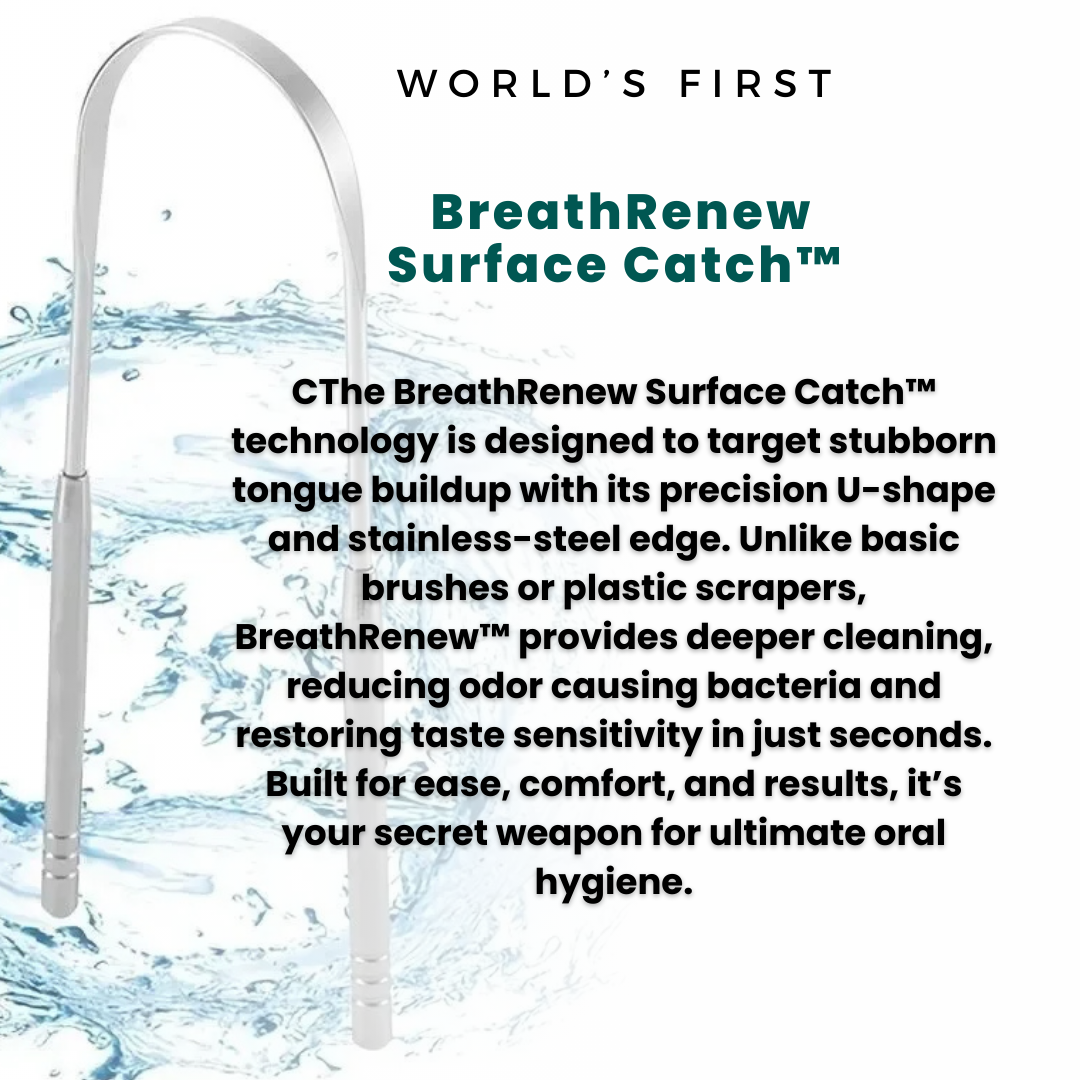 BreathRenew™ Tongue Scraper