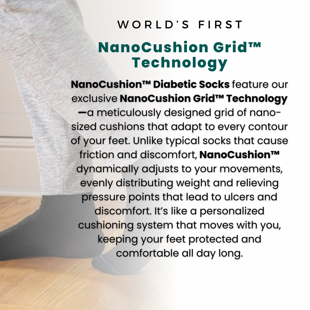 NanoCushion™ Diabetic Socks