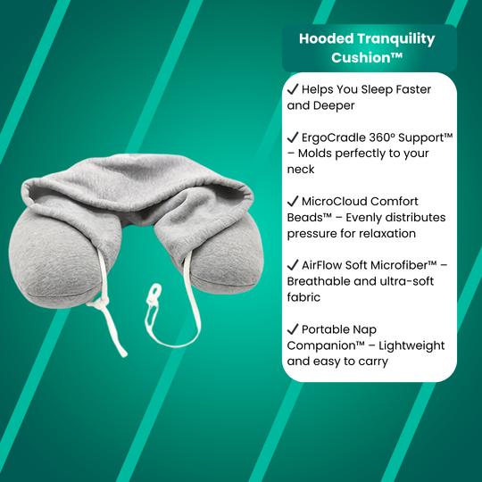 RestHood Nap Cushion™ Neck Pillow