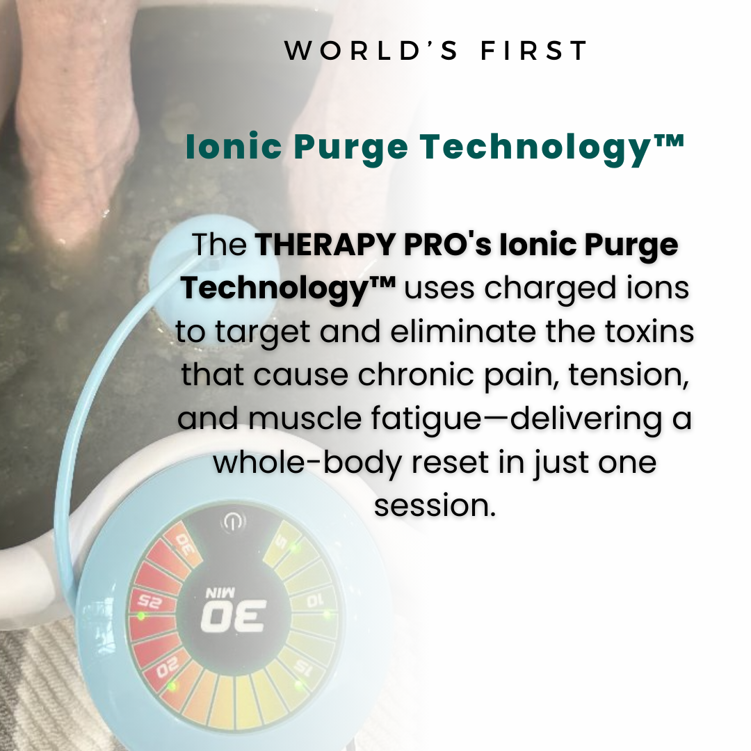 Therapy Pro™  Ionic foot Bath - (Ionic Purge)