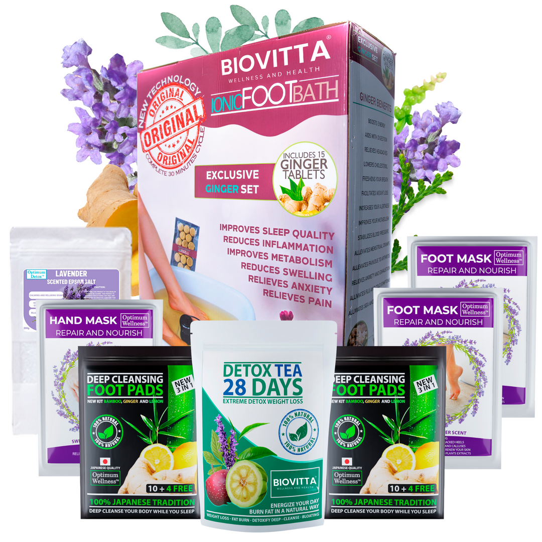 BioVitta Wellness and Health™ Ionic Foot Spa - Detox and Relax at Home!