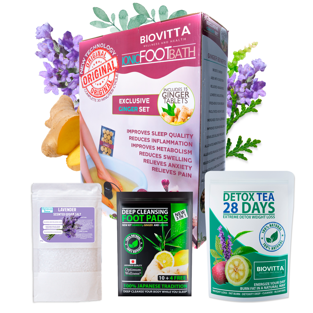 BioVitta Wellness and Health™ Ionic Foot Spa - Detox and Relax at Home!