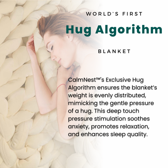 CalmNest™ - Cozy Chunky Blanket